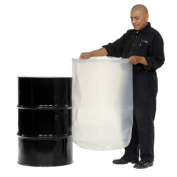 55 Gallon Drum Insert Smooth 15 Mil Thick, Global Industrial, Mfr#: 125008